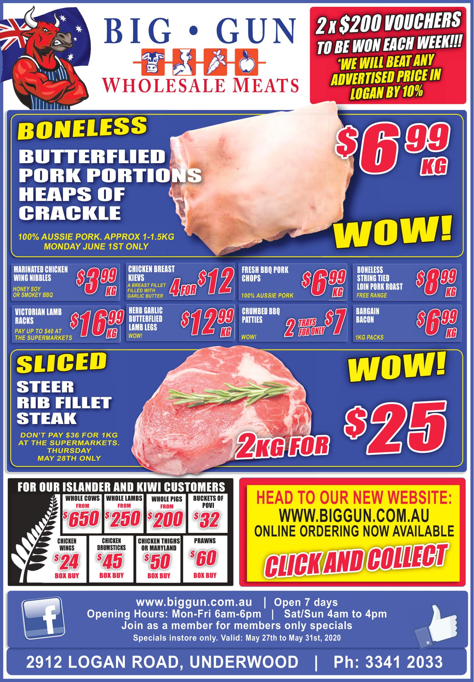 Available instore only 27th May- 31st May