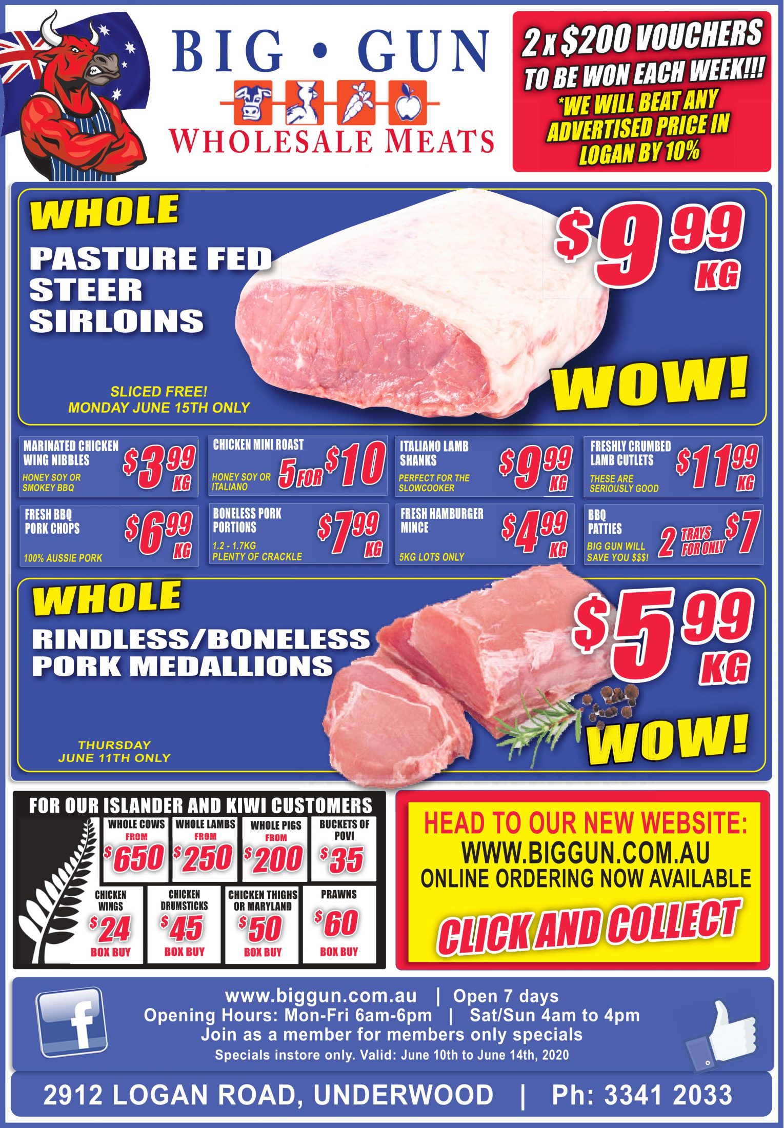 Available instore only 10th June – 14th June