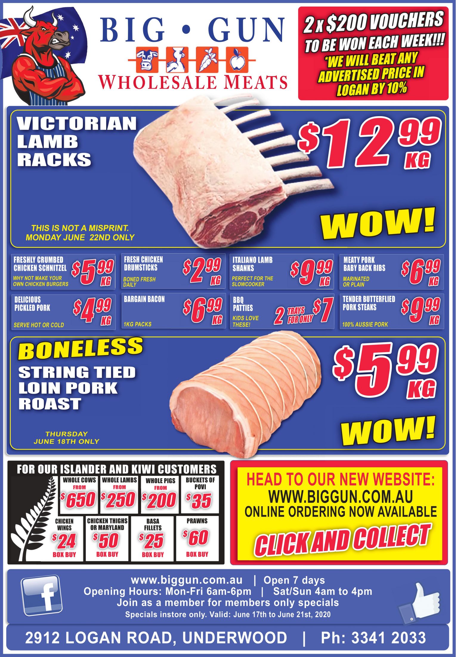 Available instore only 17th June – 21st June