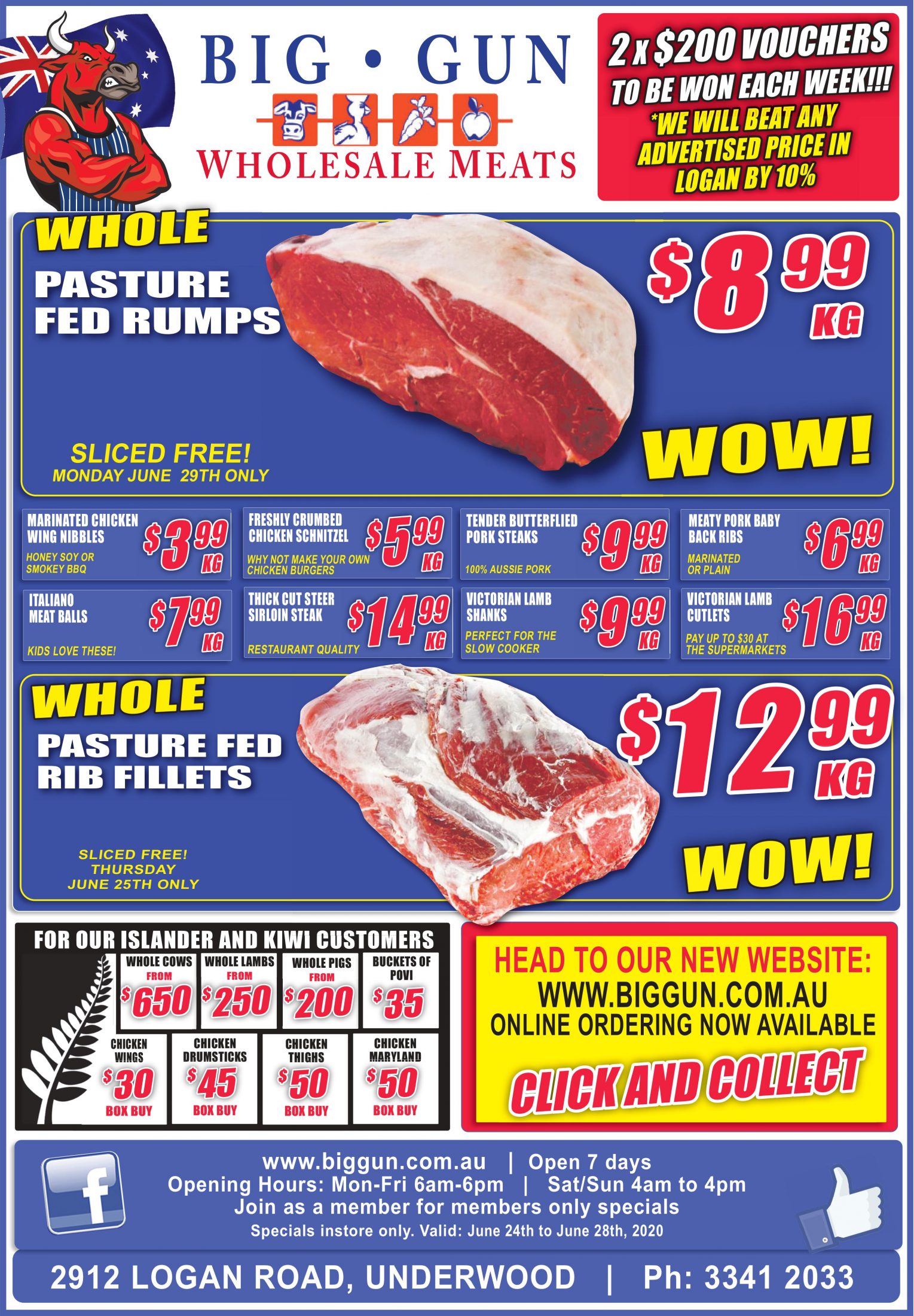 Available instore only 24th June – 28th June