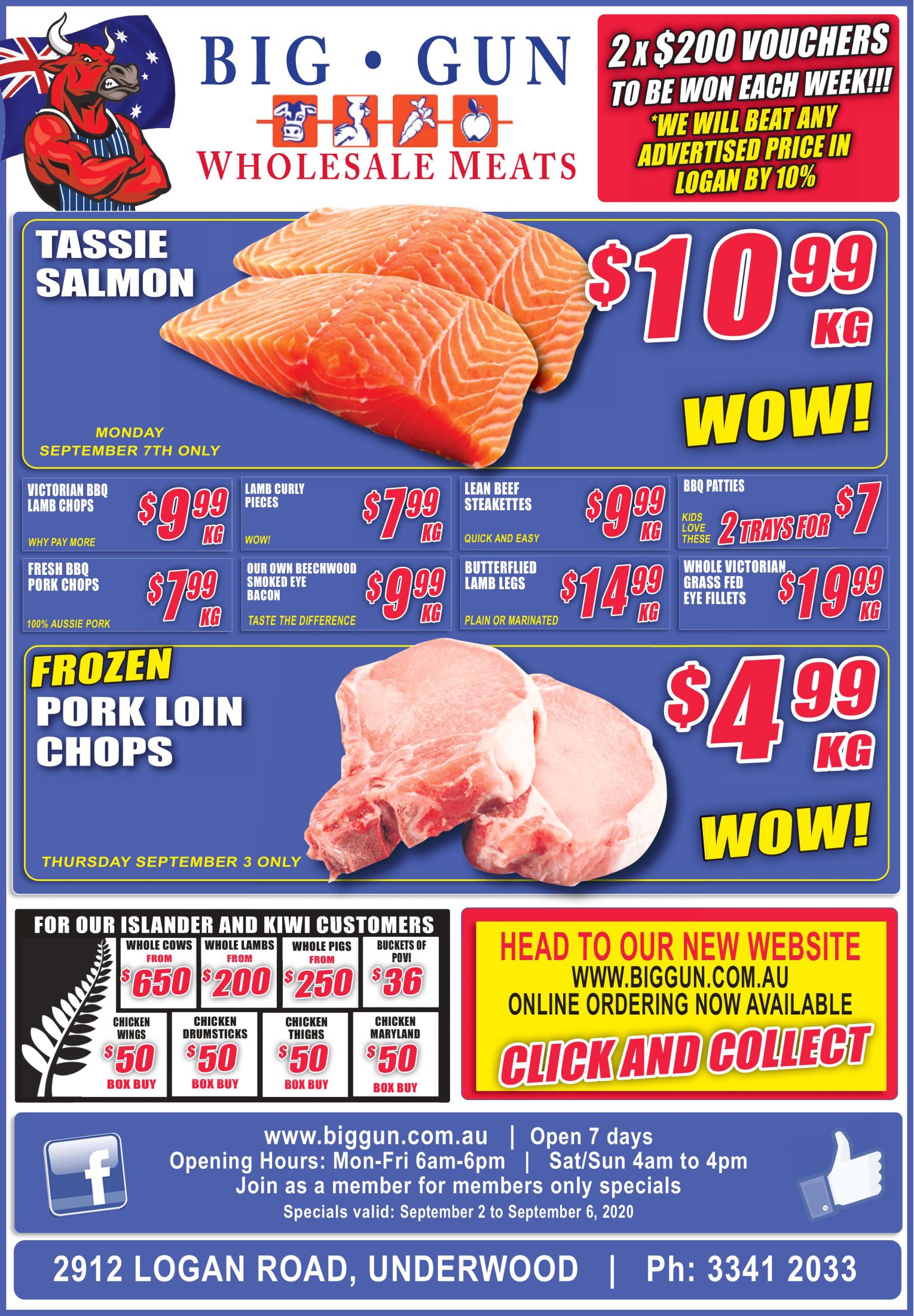 Available instore only 2nd September- 6th September 2020