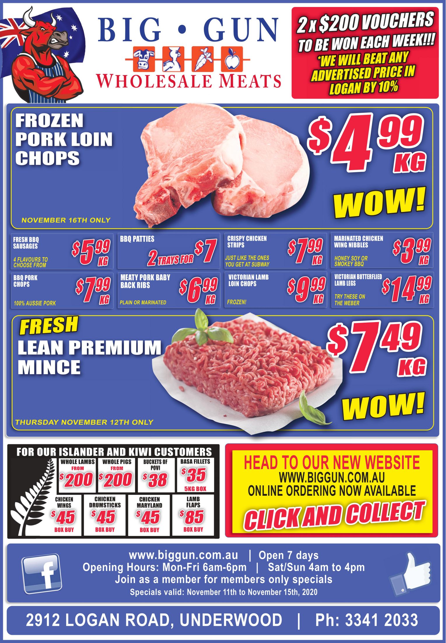 Available instore only 11th November- 15th November 2020