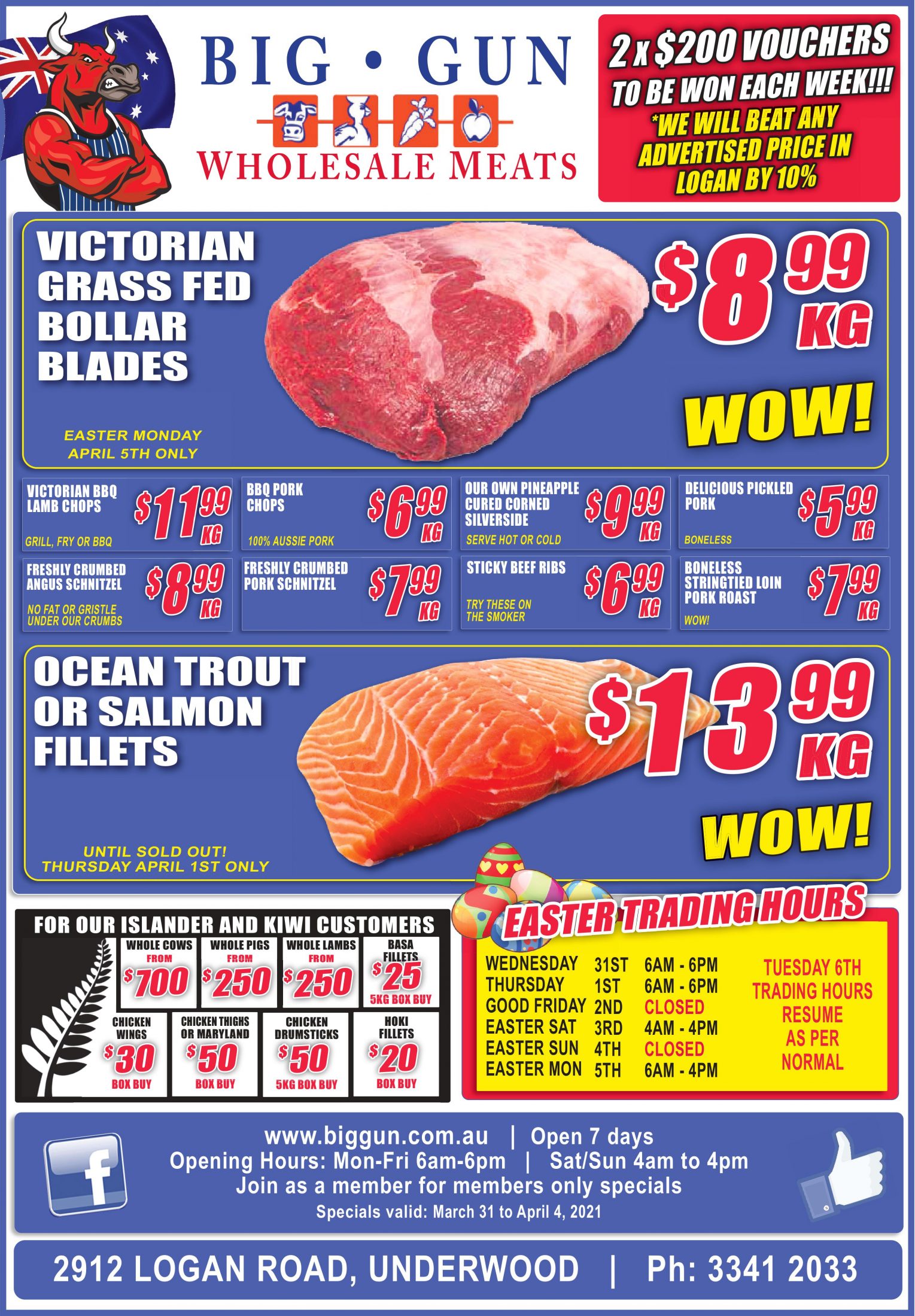 Available instore only 31st March- 4th April 2021