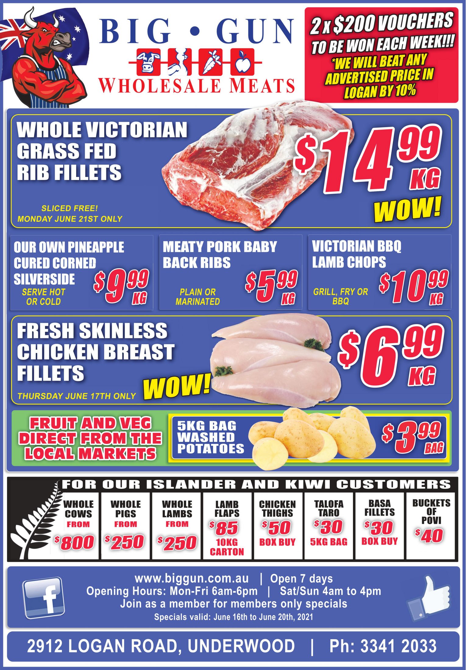 Available instore only 16th June – 20th June 2021