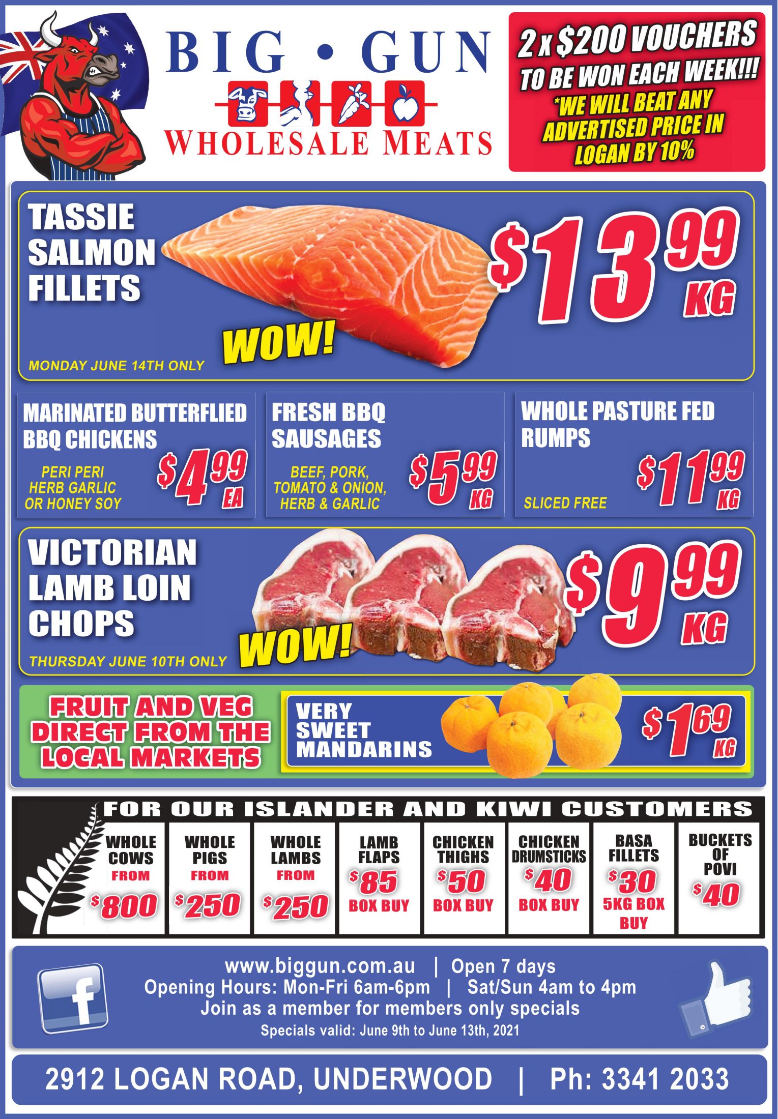 Available instore only 9th June – 13th June 2021