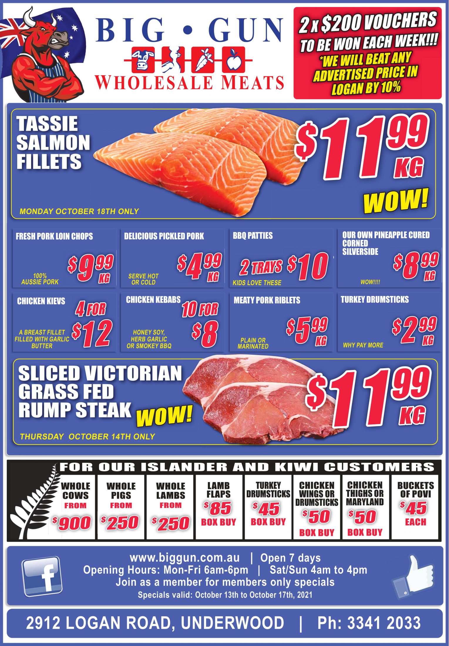 Available instore only 13th Oct -17th Oct 2021