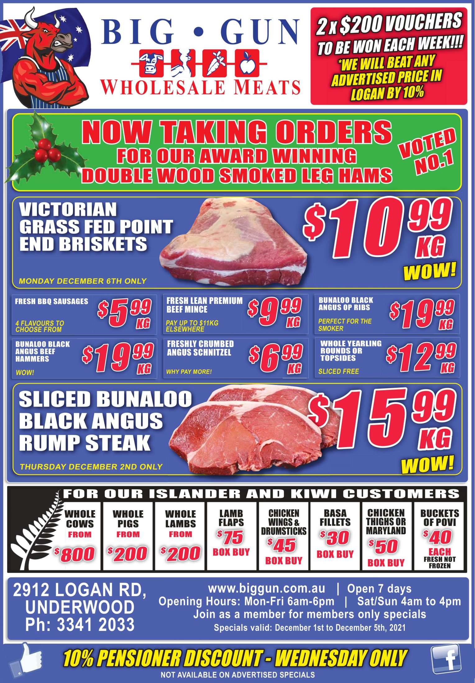 Available instore only 1st Dec- 5th Dec 2021