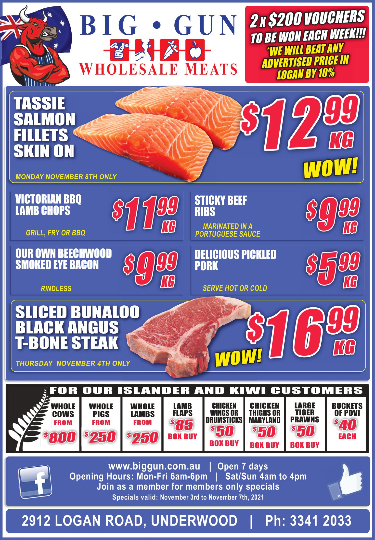 Available instore only 3rd Nov- 7th Nov 2021