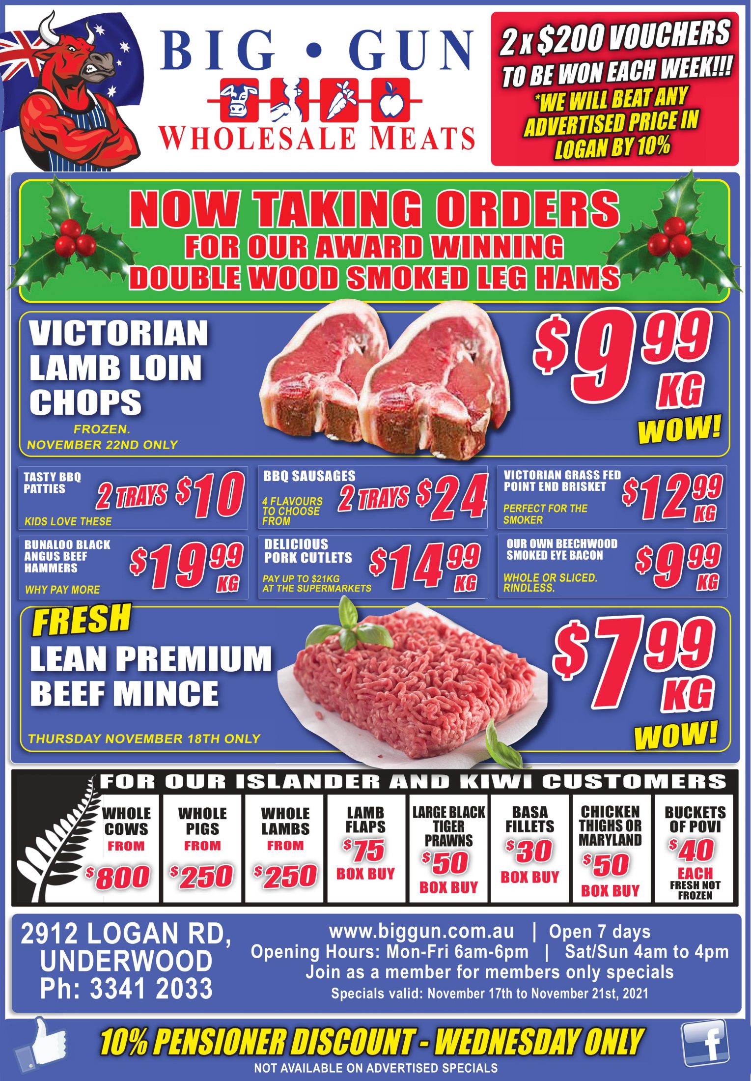 Available instore only 17th Nov- 21st Nov 2021