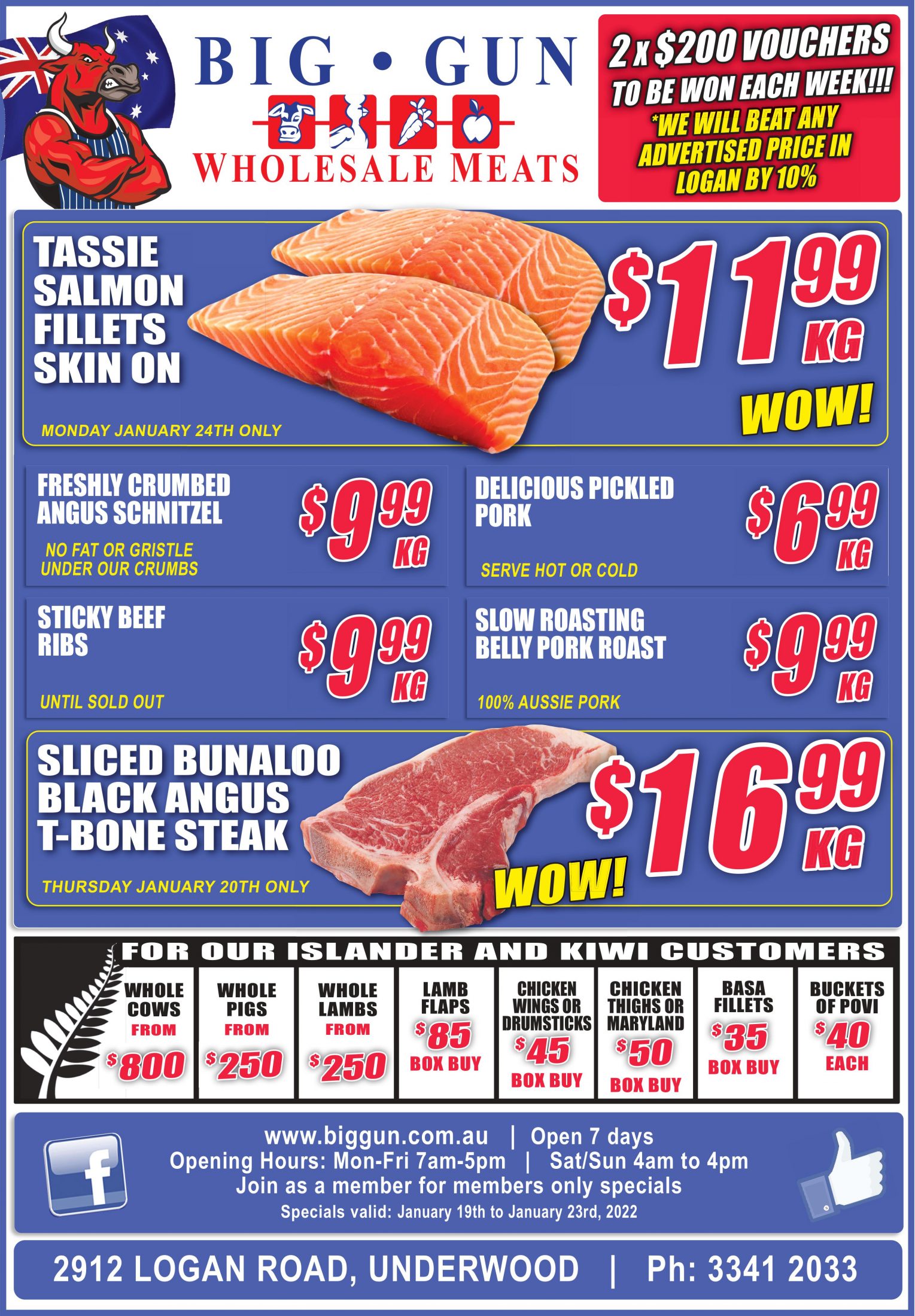 Available instore only 19th Jan-23rd Jan 2022