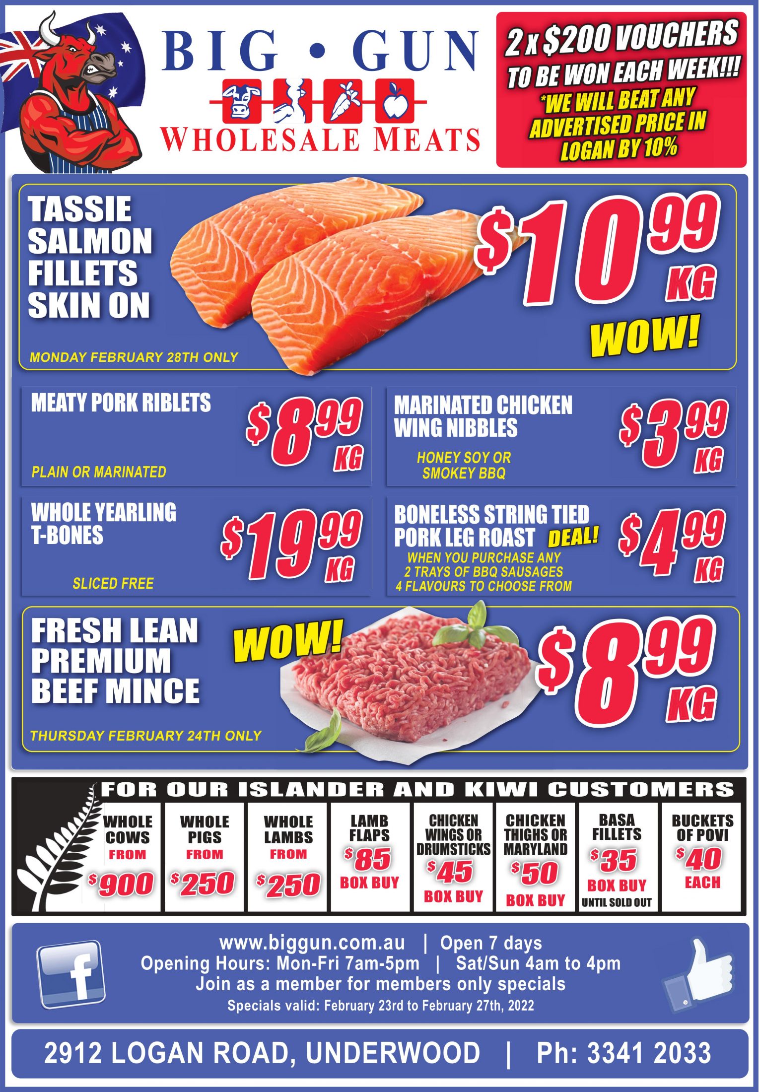 Available instore only 23rd Feb-27th Feb 2022