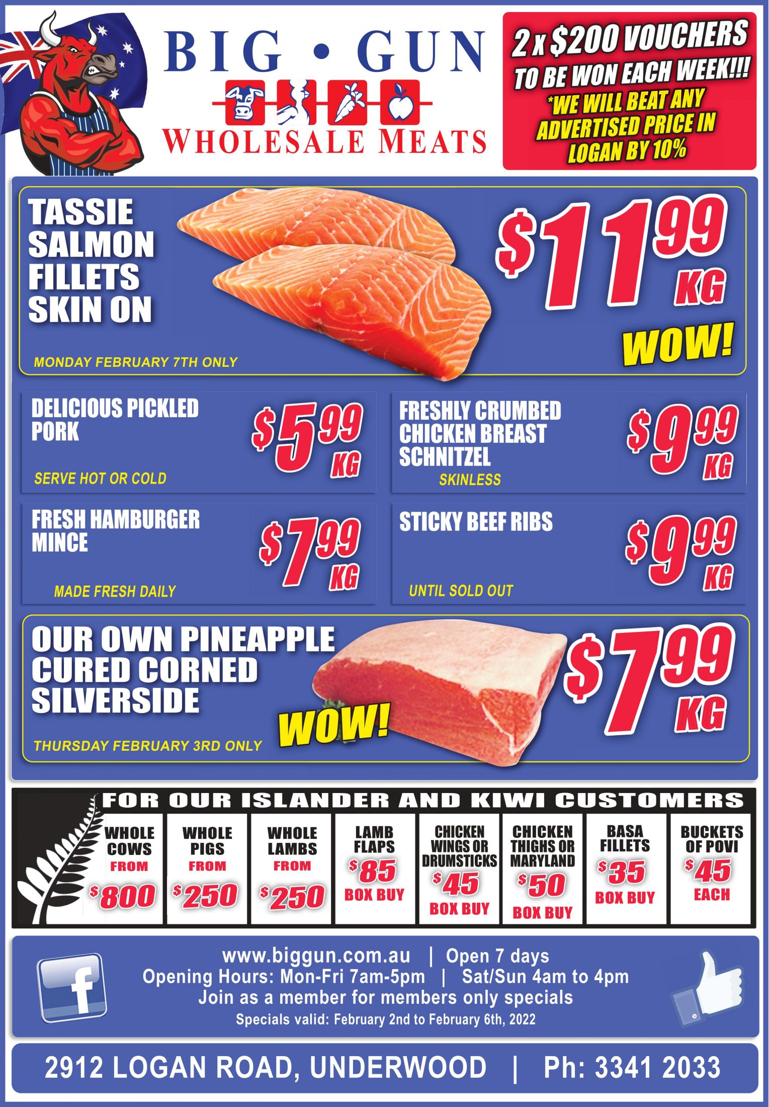 Available instore only 2nd Feb-6th Feb 2022