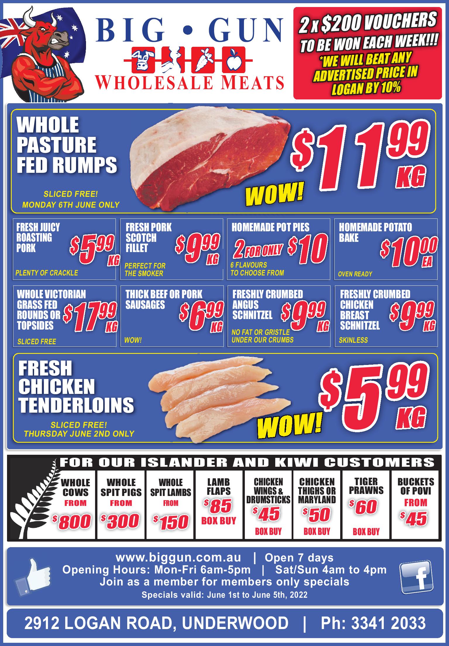 Available instore only 1st June- 5th June 2022