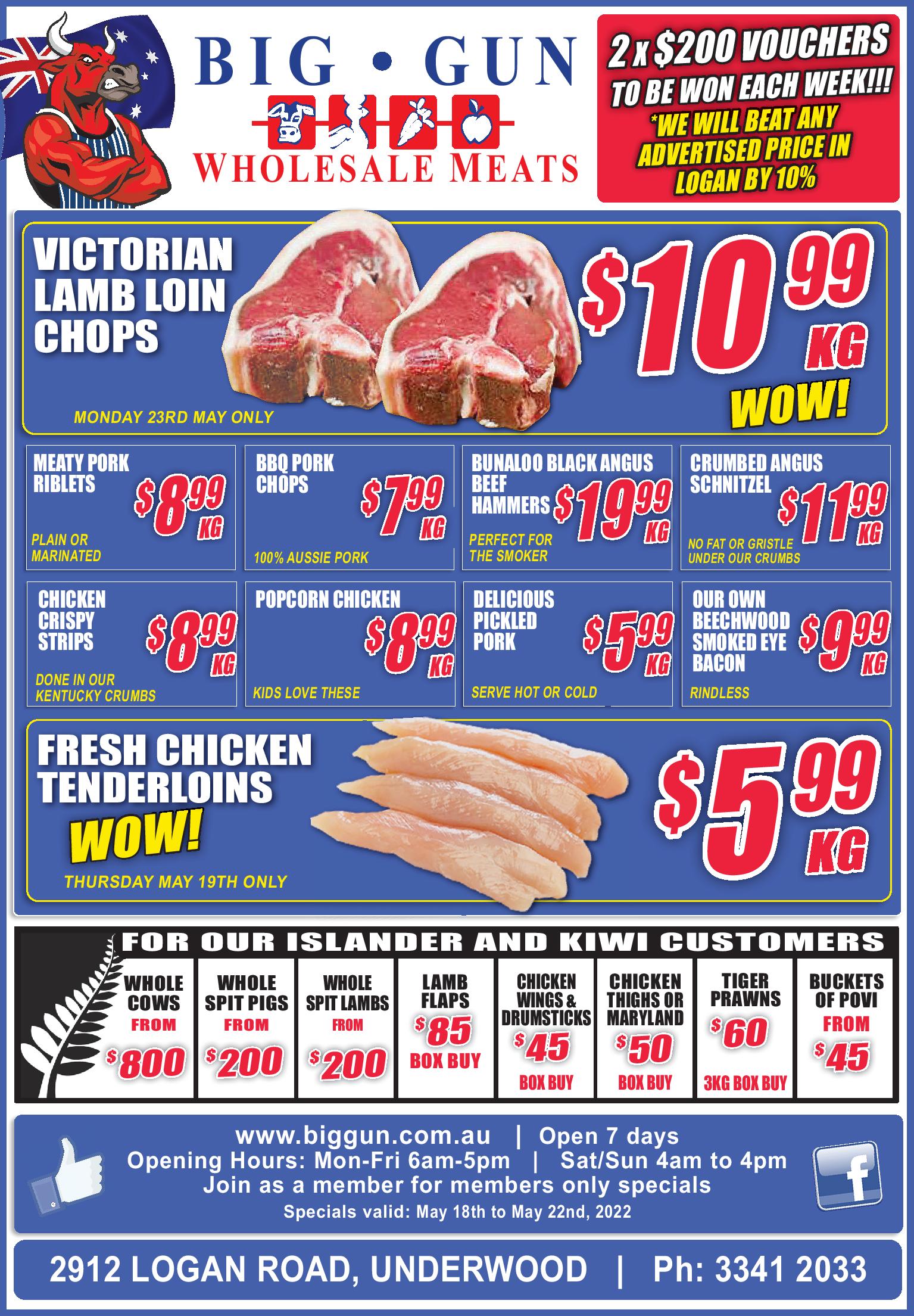 Available instore only 18th May- 22nd May 2022