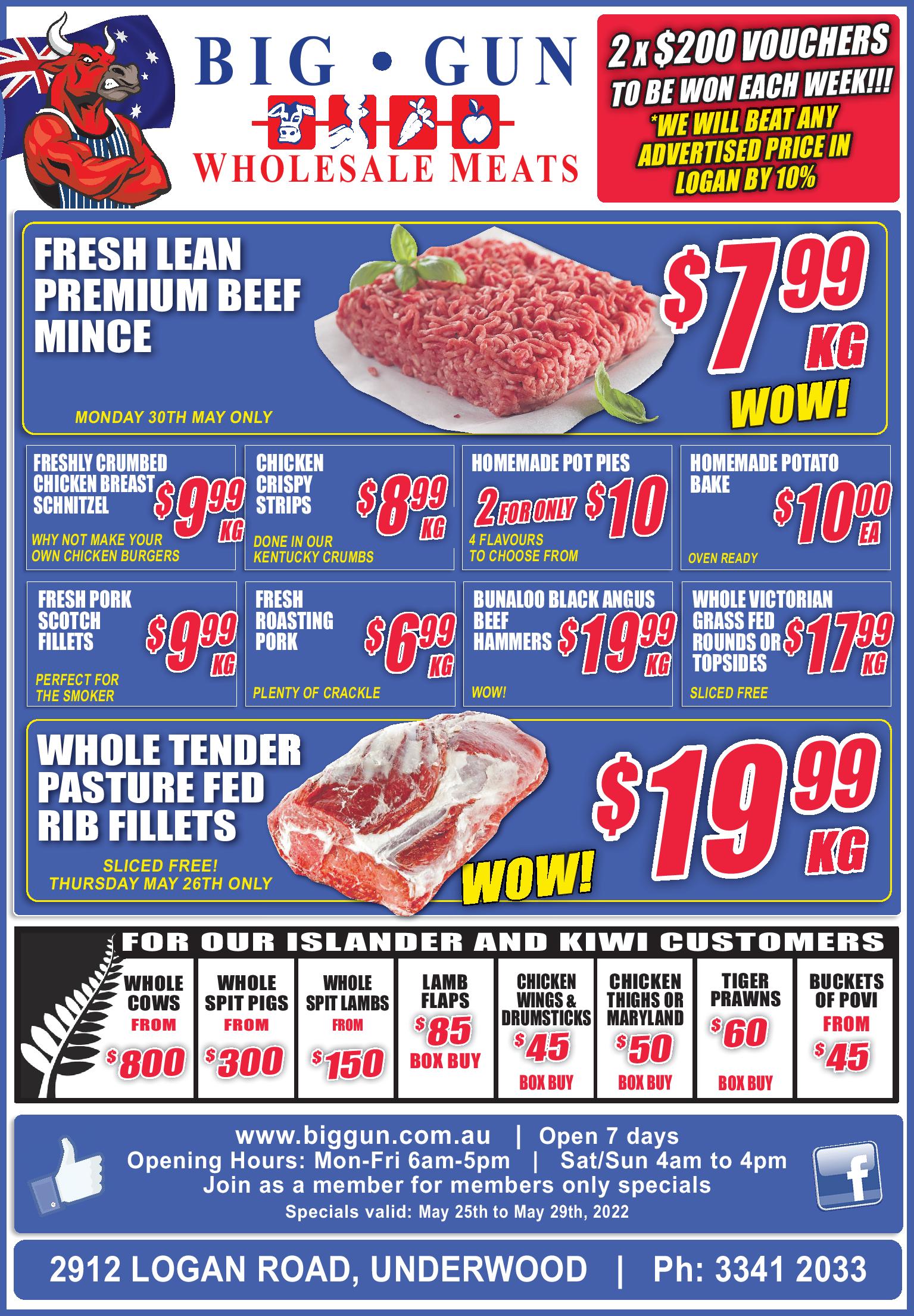 Available instore only 25th May- 29th May 2022