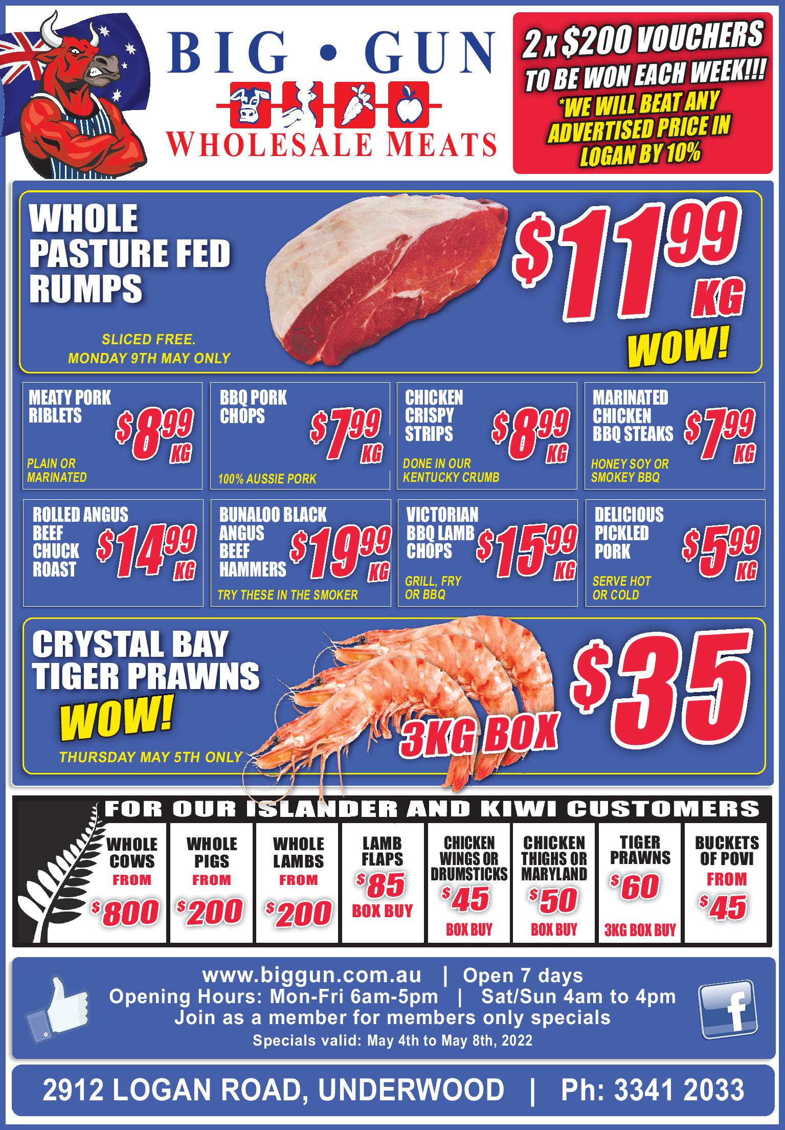 Available instore only 4th May- 8th May 2022