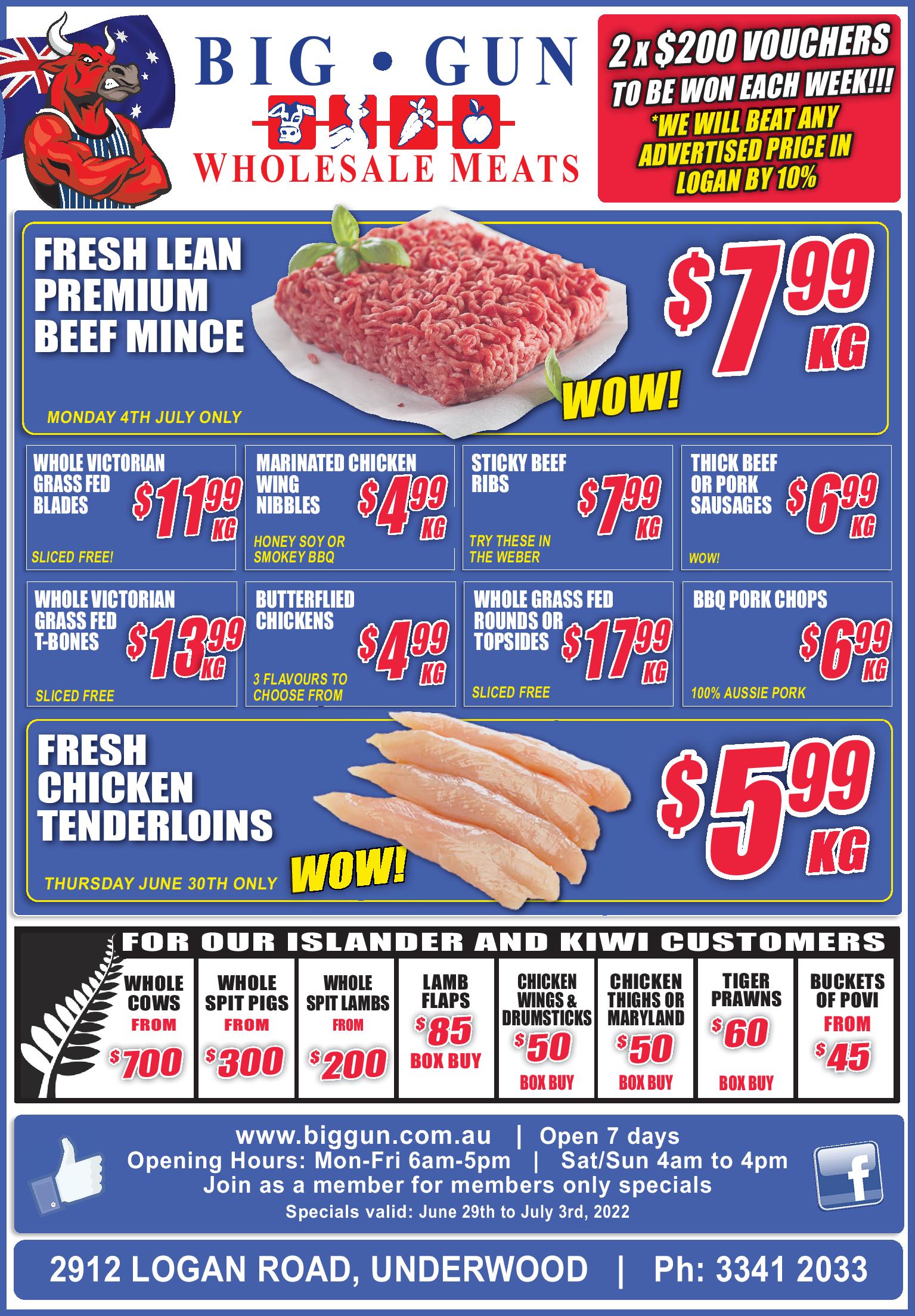 Available instore only 29th June- 3rd July 2022