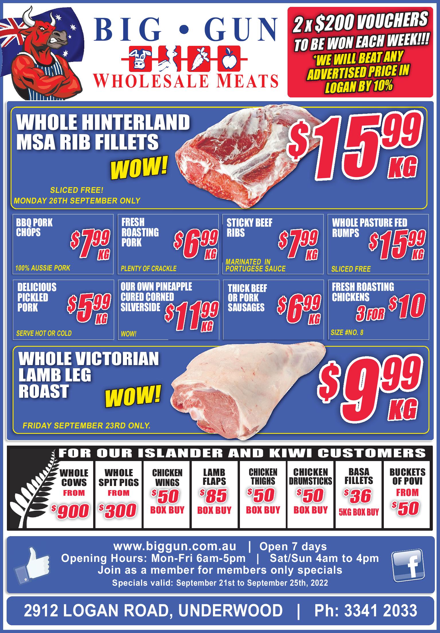 Available instore only 21st sept-25th sept 2022