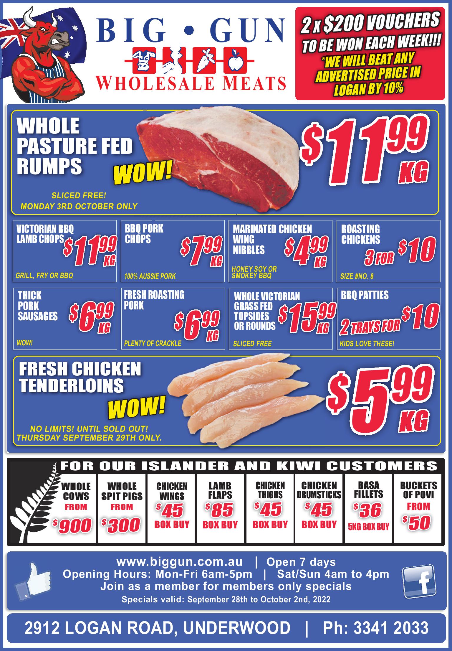 Available instore only 28th sept-2nd oct 2022