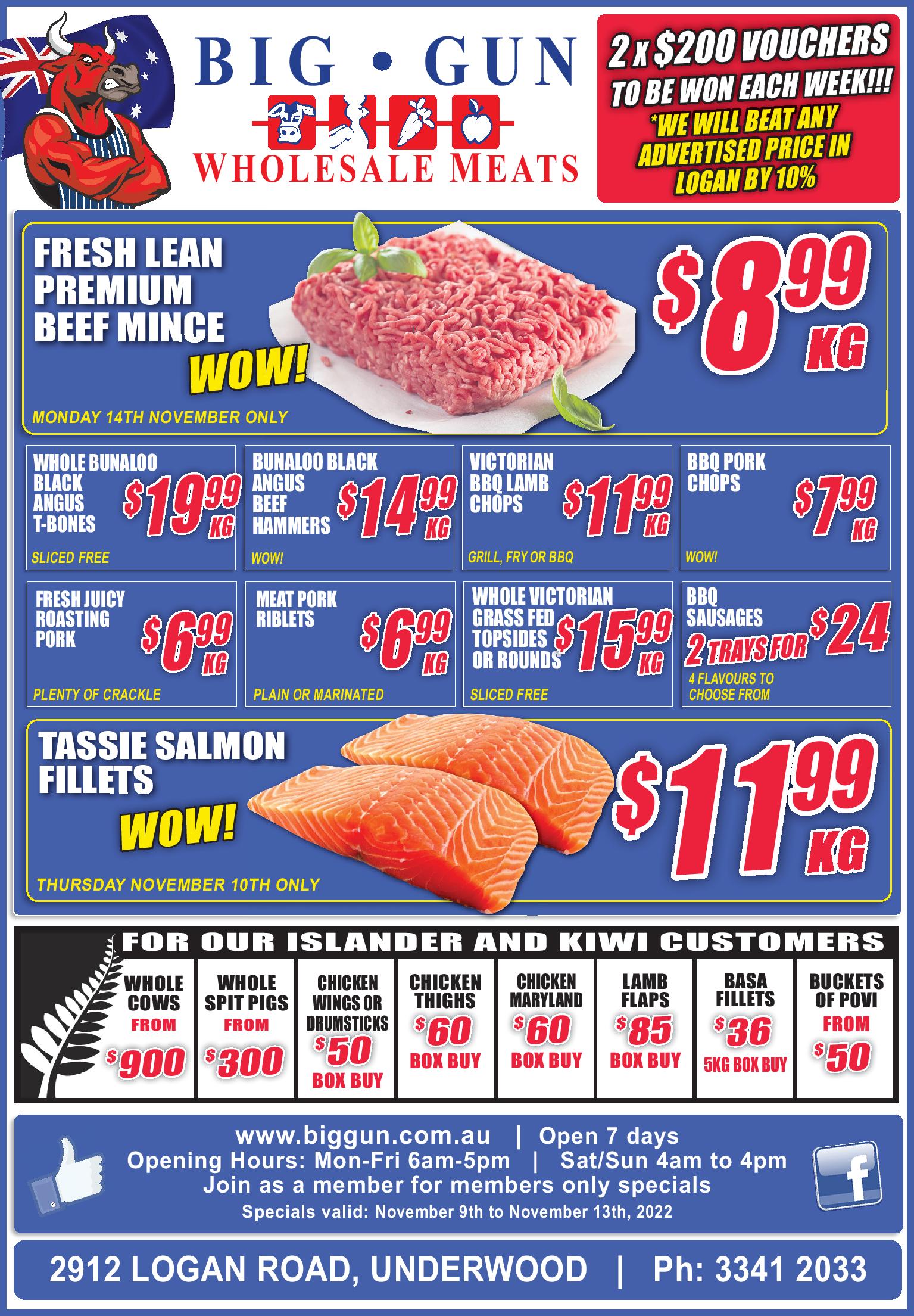 Available instore only 9th-13th Nov 2022