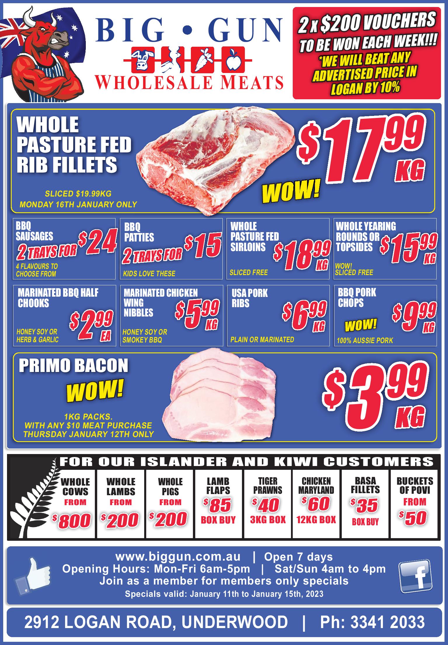 Available instore only 11TH-15TH JAN 2023