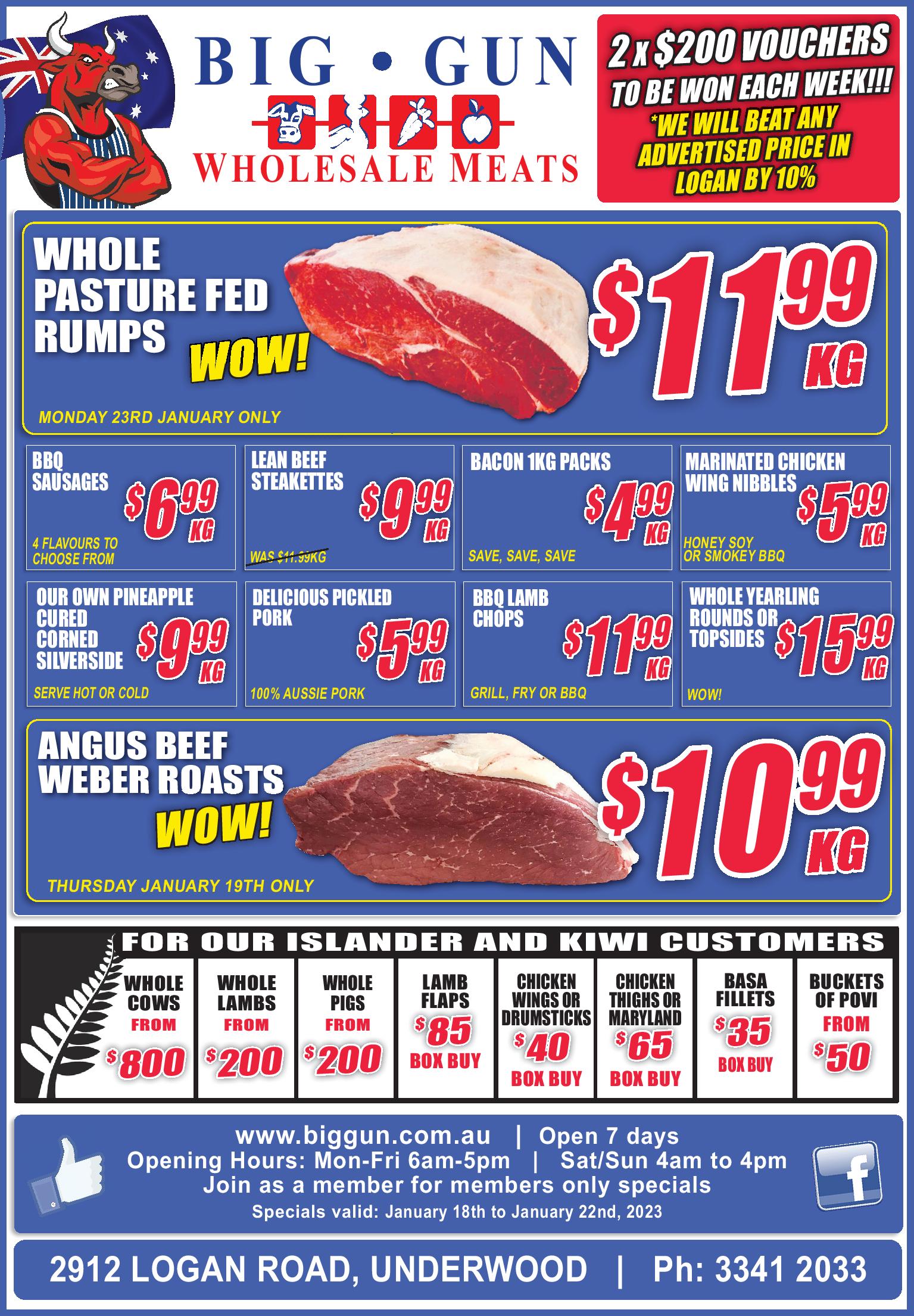 Available instore only 18TH-22nd JAN 2023