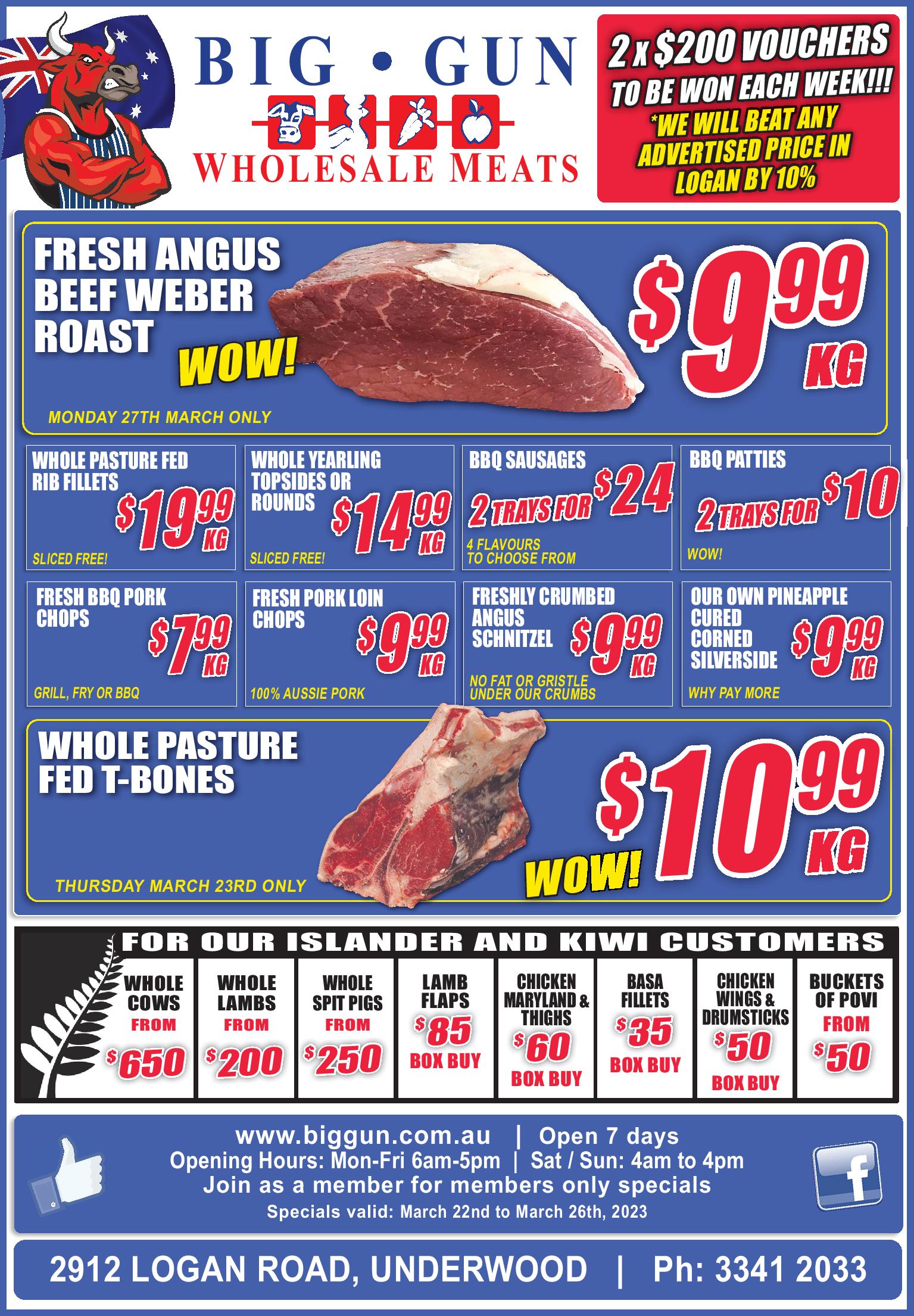 Available instore only 22nd -26th March 2023