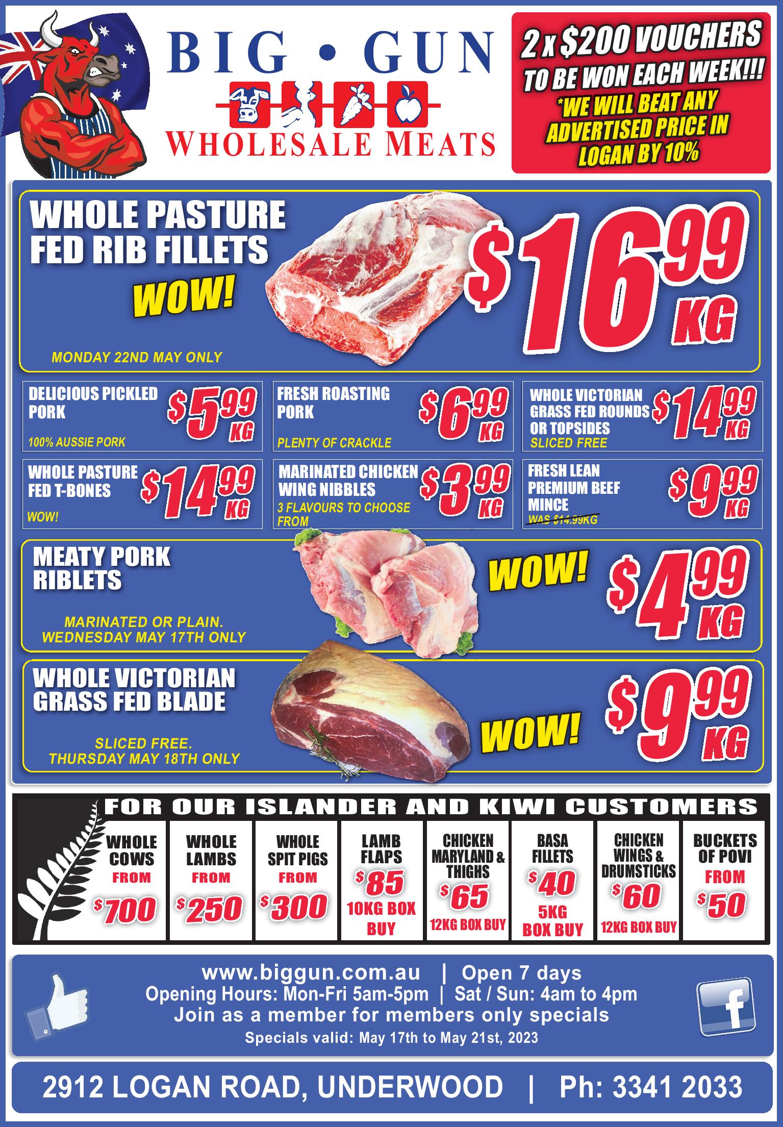 Available instore only 17th- 21st MAY 2023