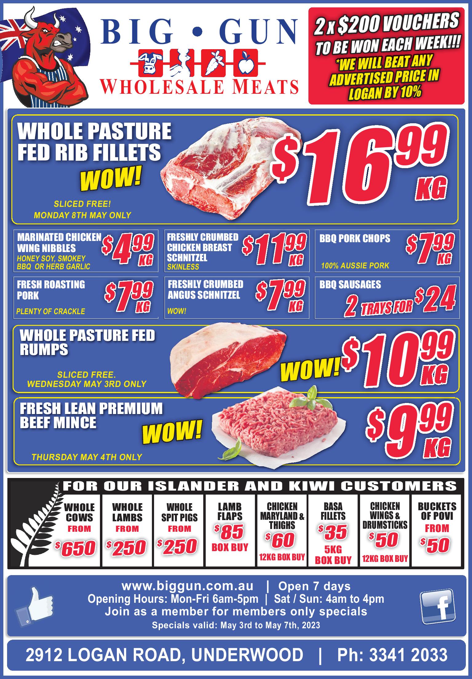 Available instore only 3rd-7th MAY 2023