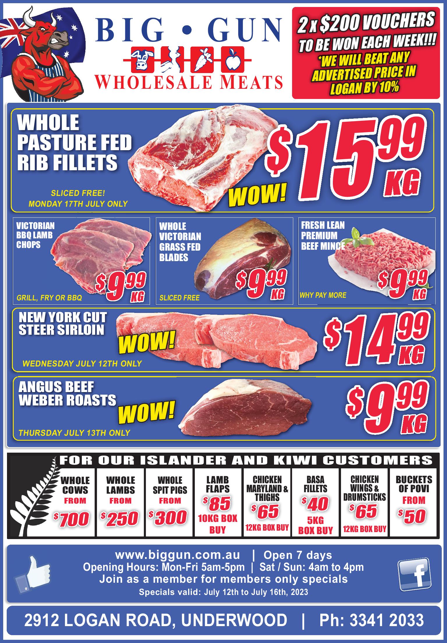 Available instore only 12th july- 16th July 2023