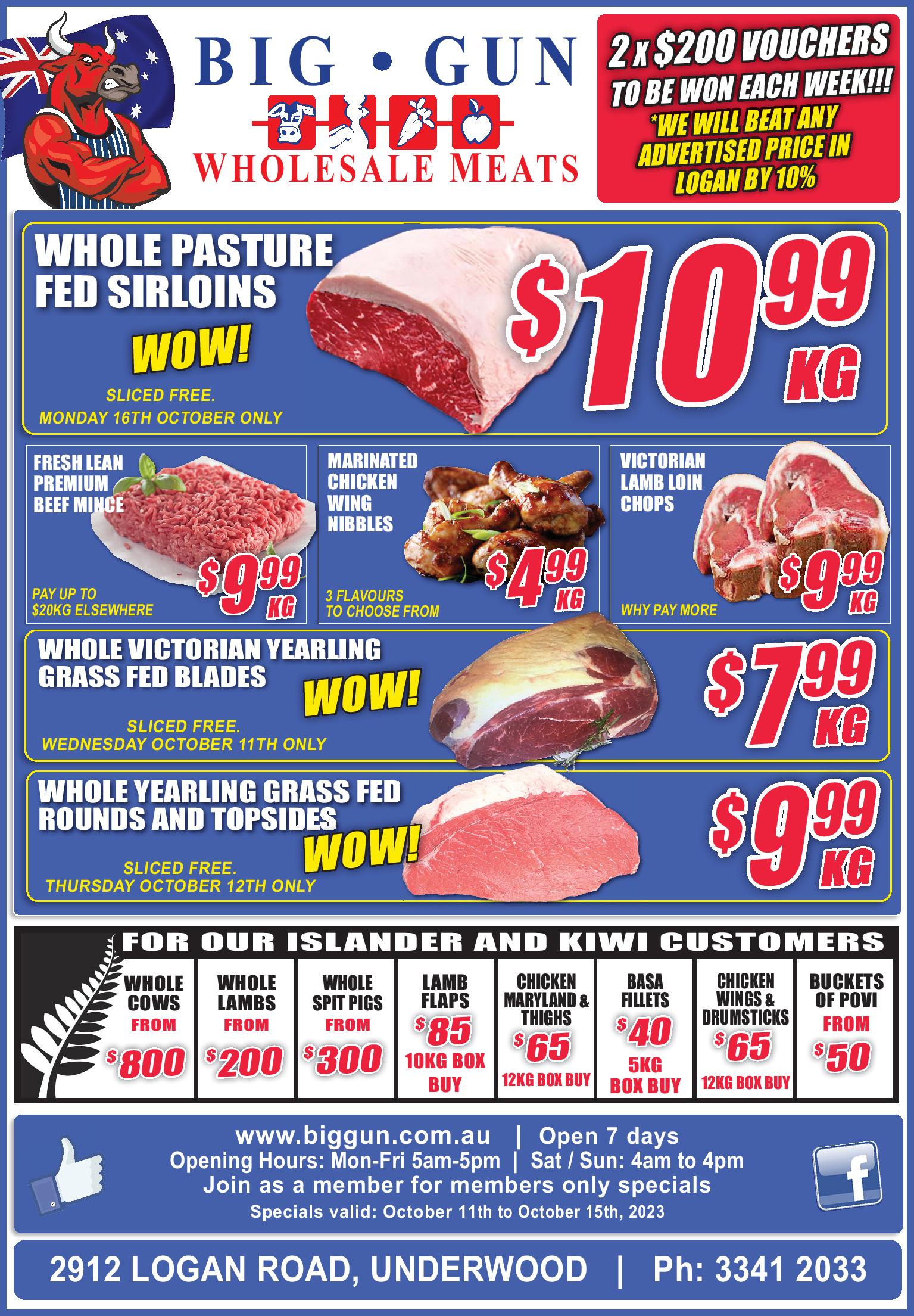 Available instore only 11TH-  15TH Oct 2023