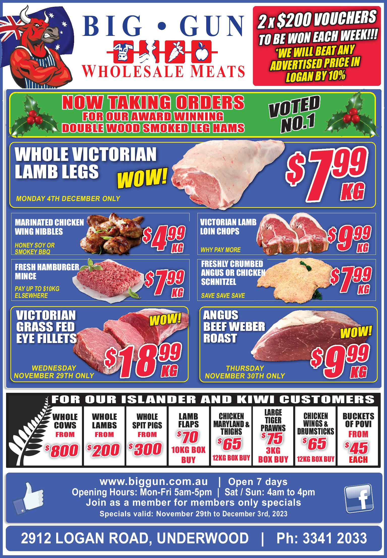 Available instore only 29th Nov-3rd Dec 2023