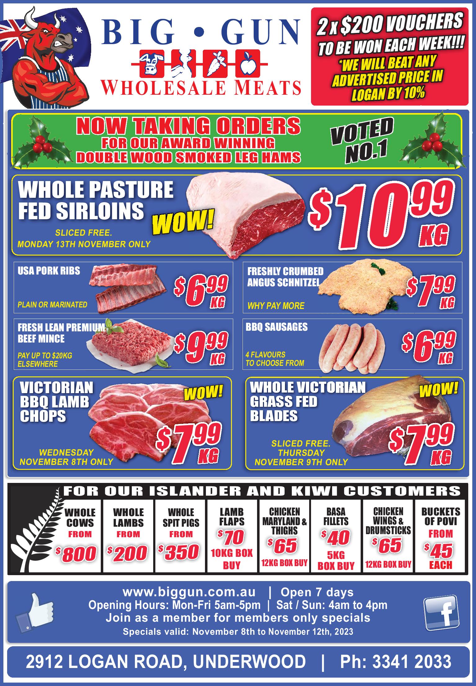 Available instore only 8th-  12th Nov 2023