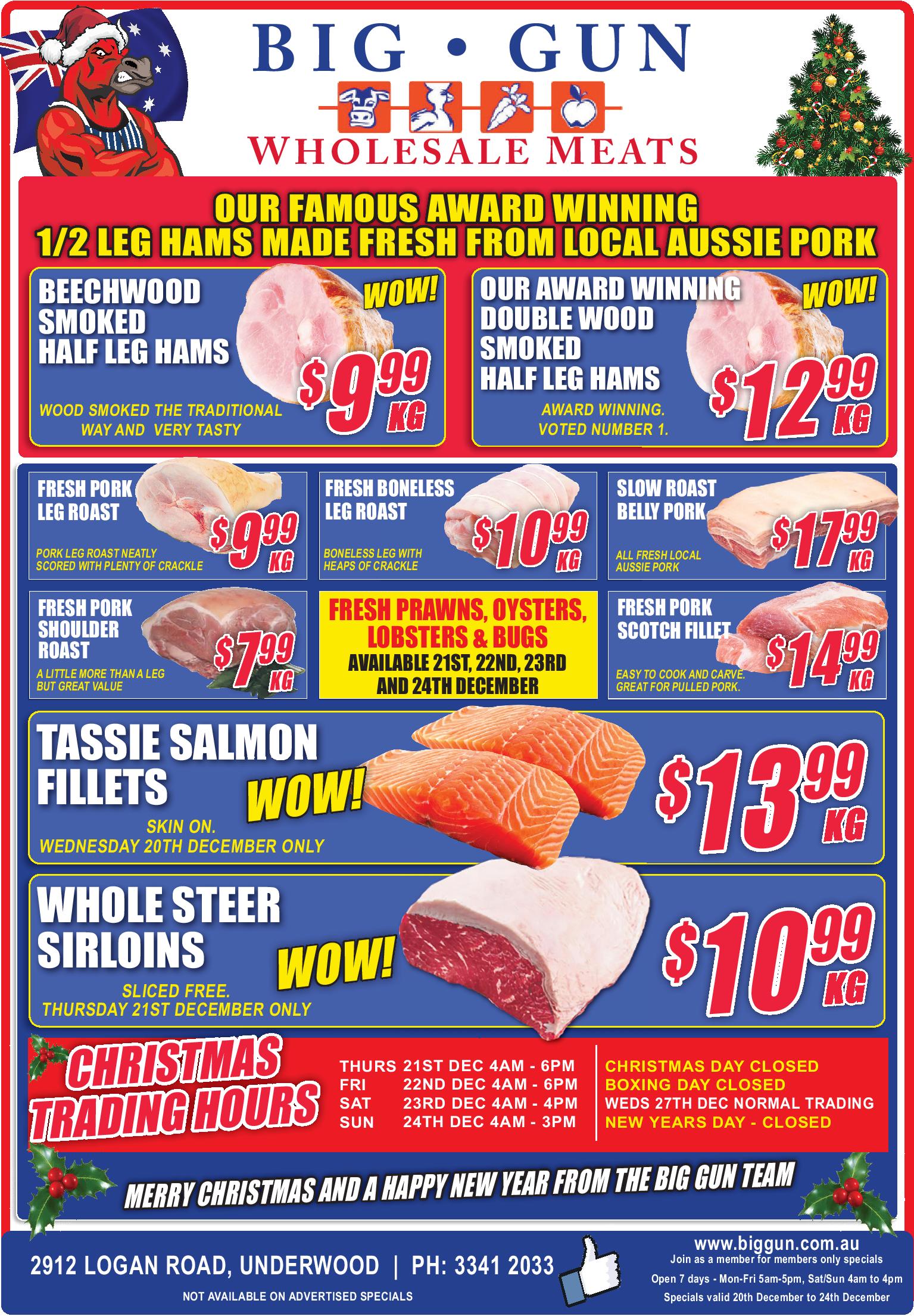 Available instore only 20th-24th Dec 2023