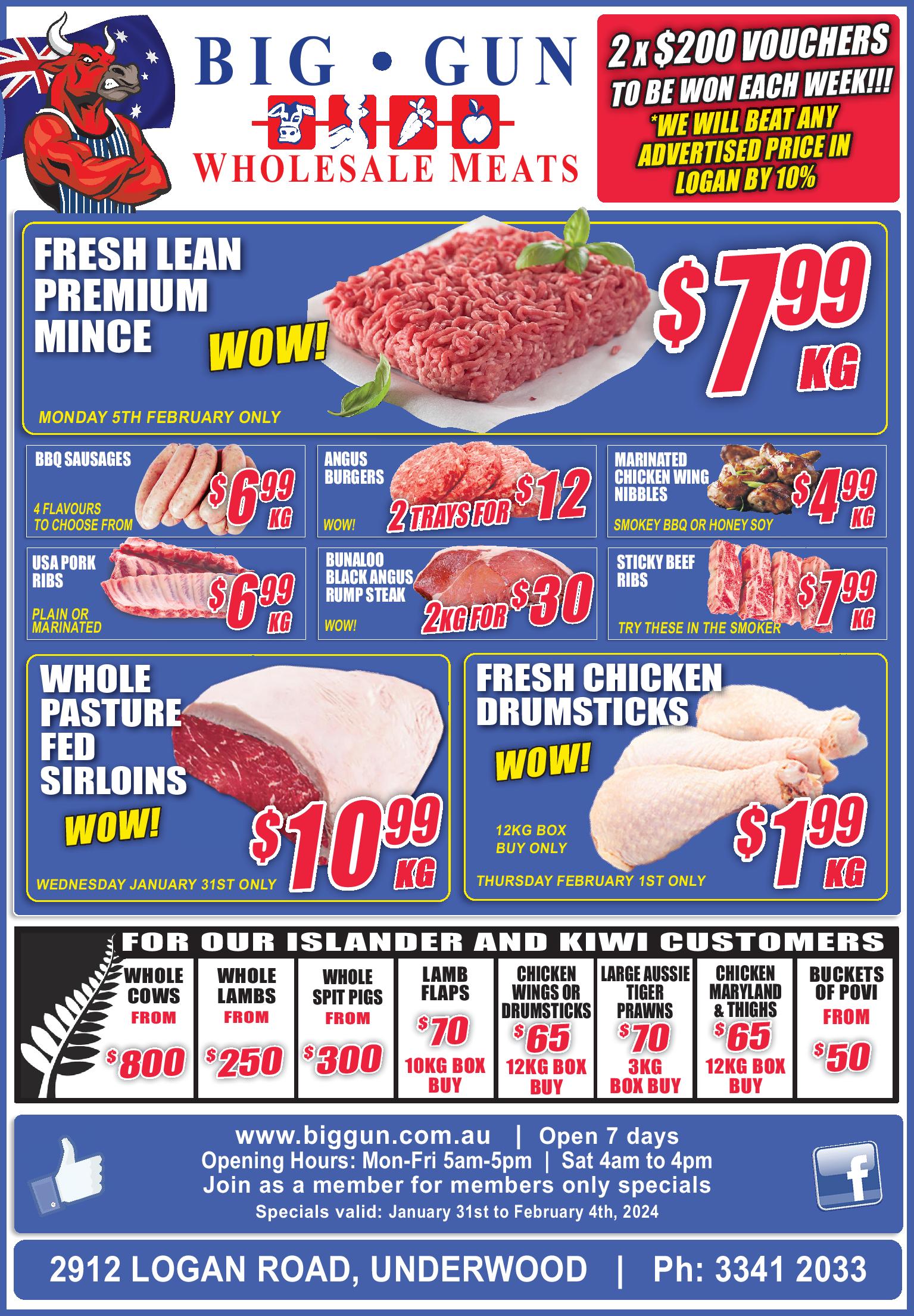 Available instore only 31ST JAN- 4TH FEB 2024