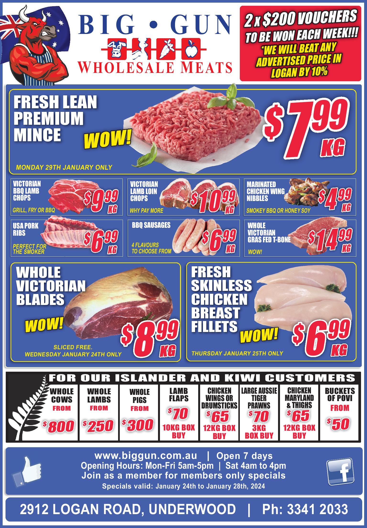 Available instore only 24th- 28TH jan 2024