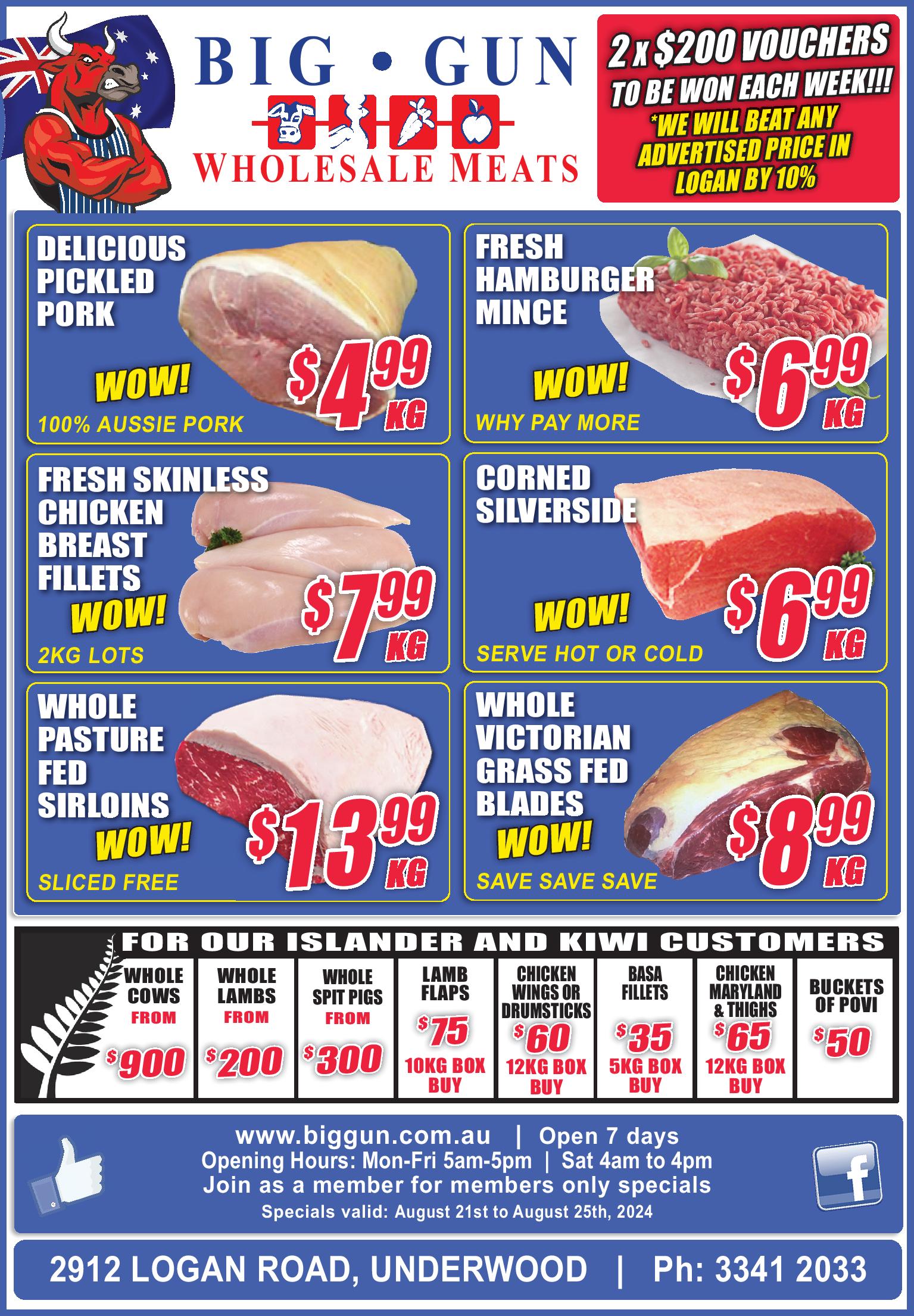 Available instore only 21.8.24-25.8.24