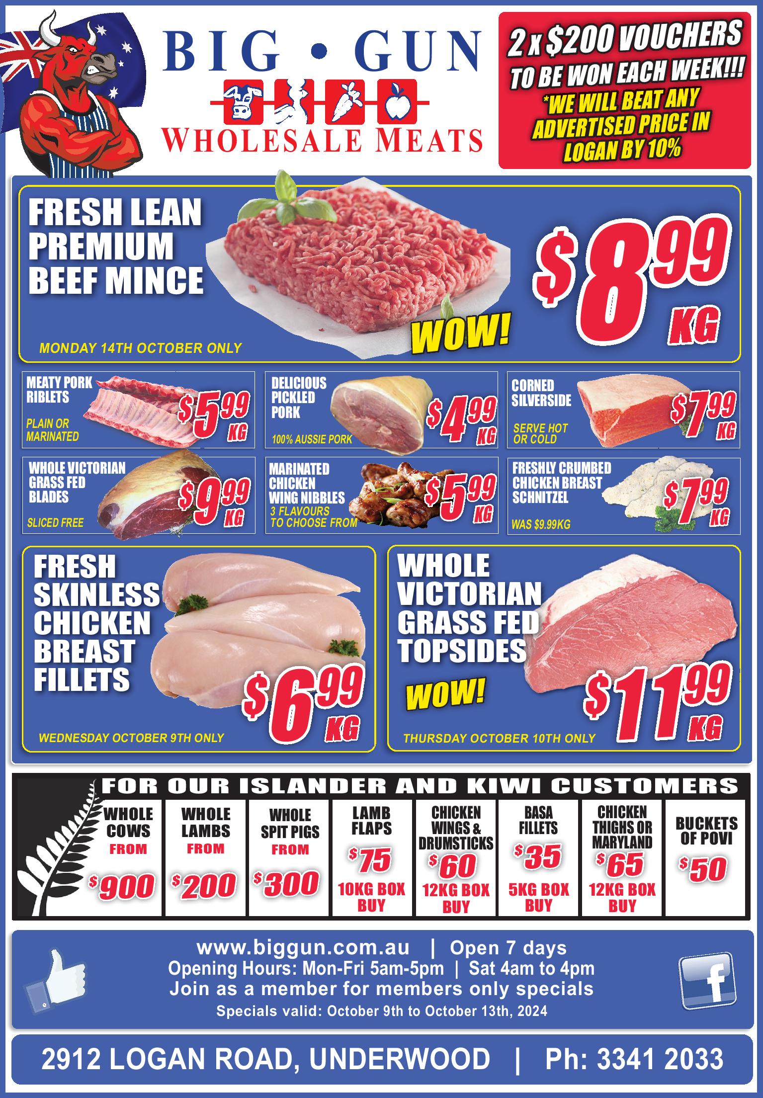 Available instore only 9.10.24-13.10.24