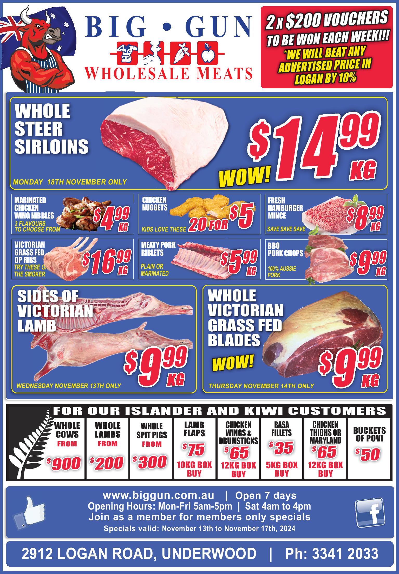 Available instore only 13.11.24-17.11.24