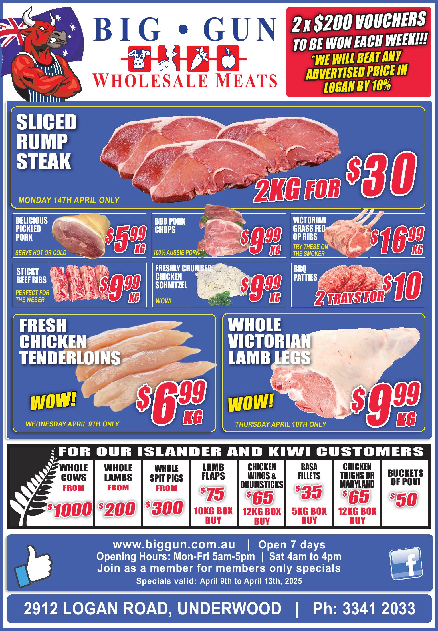 Available instore only 9.4.25-13.4.25