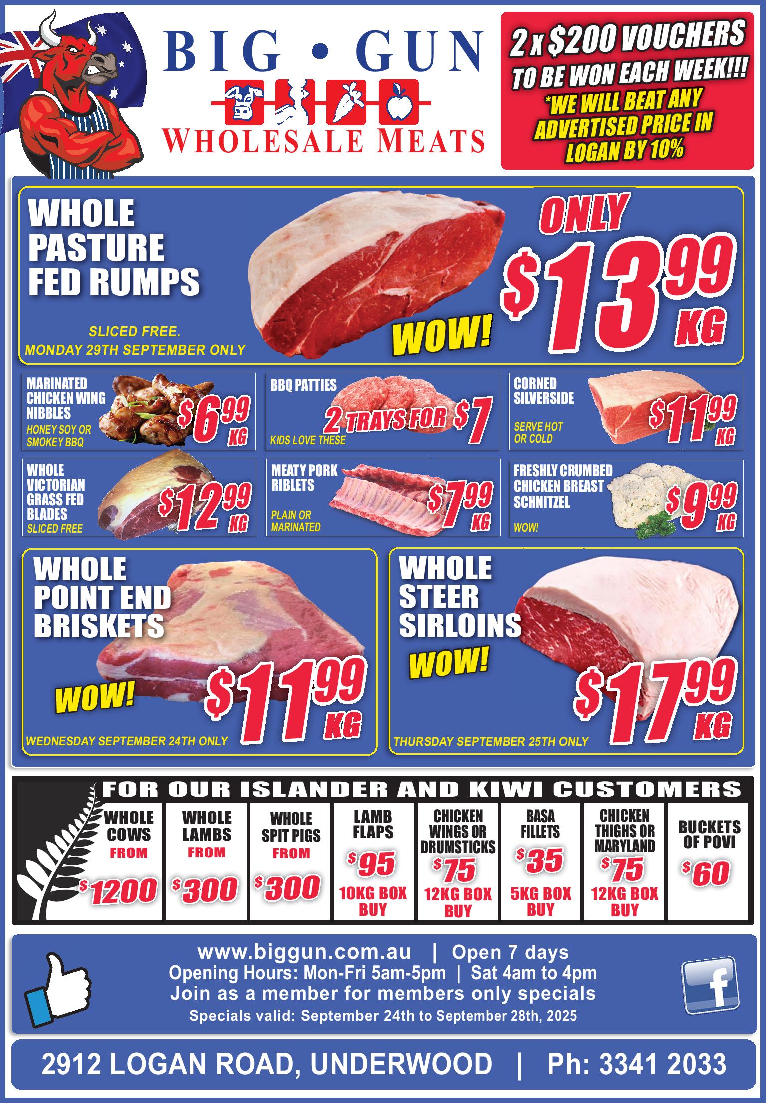 Available instore only 24.9.25-28.9.25