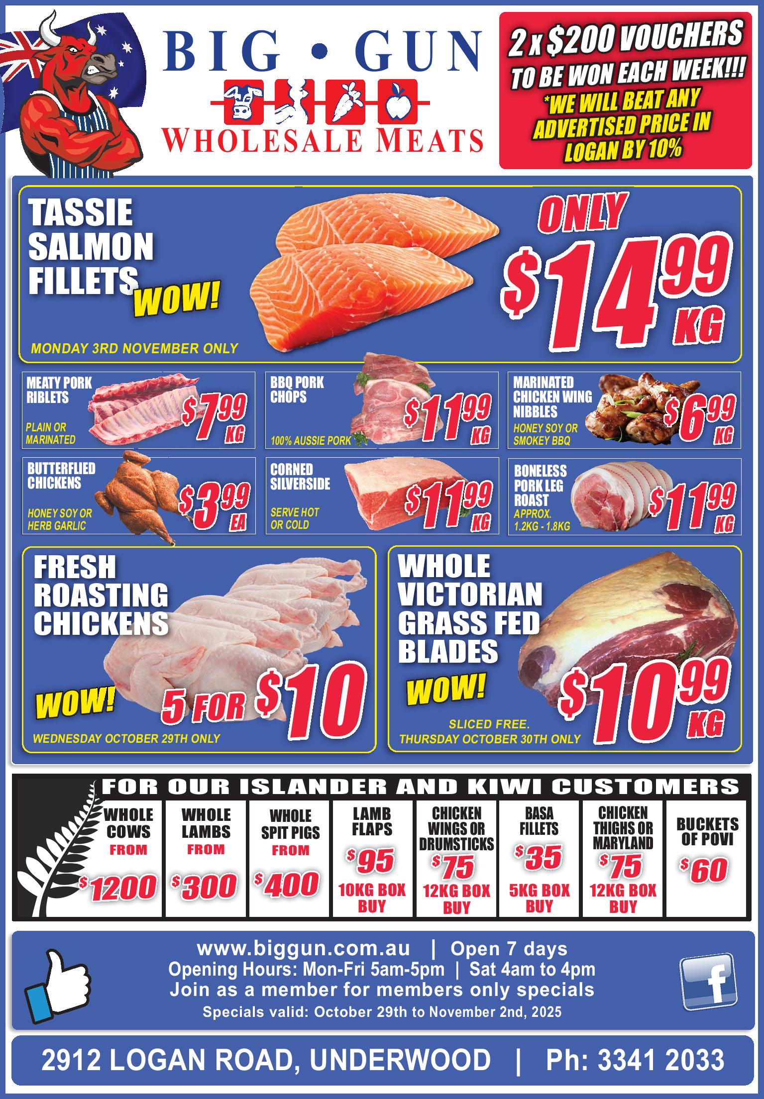 Available instore only 29.10.25-2.11.25