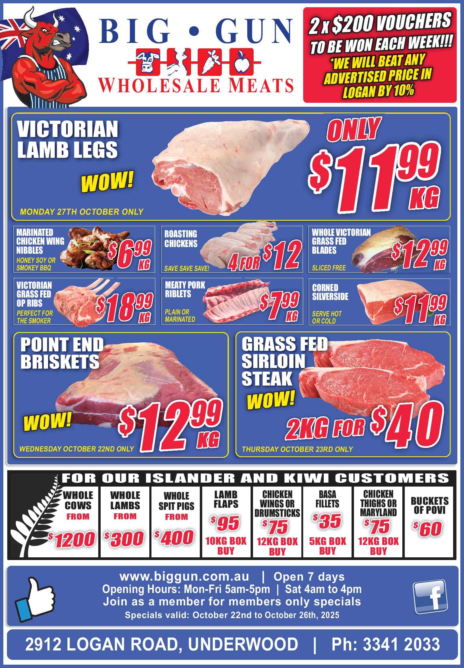 Available instore only 23.10.25-26.10.25