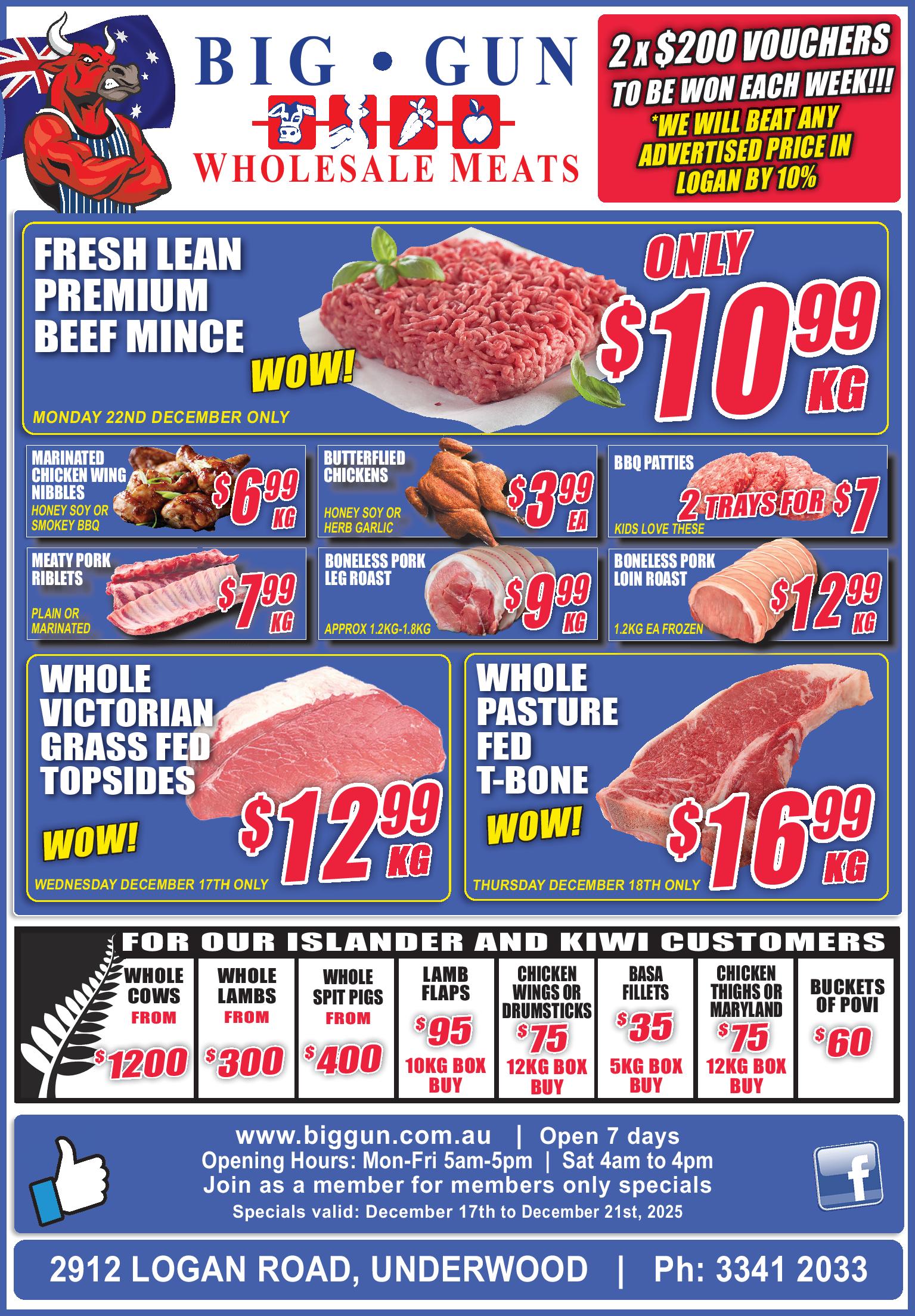 Available instore only 17.12.25-21.12.25